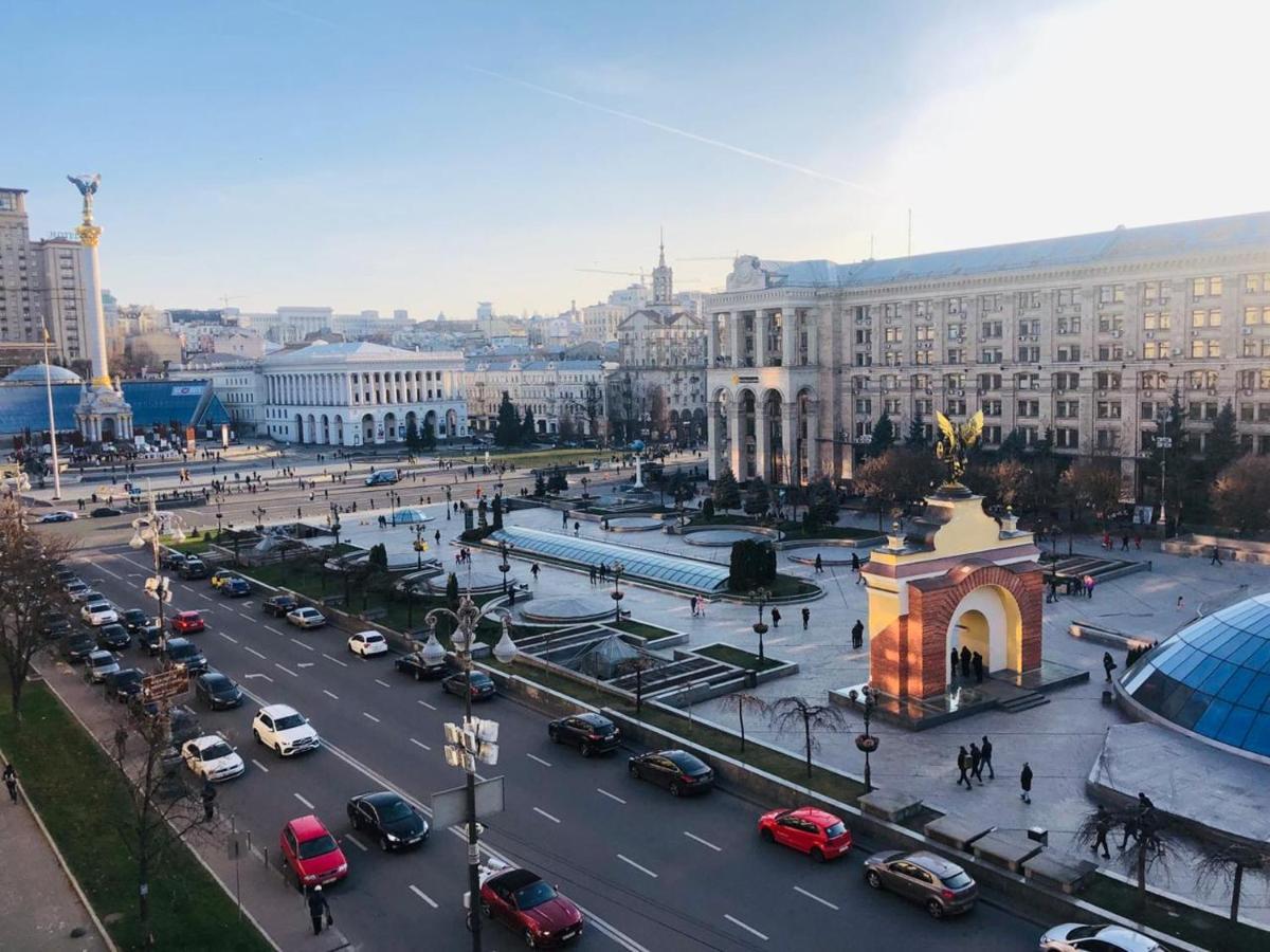 Appartement Amazing View Of Maydan! à Kiev Extérieur photo